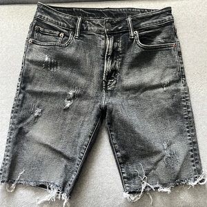 In - Style Jean Shorts by American Eagle. Size - 30 waist, Stretch-Fit.
